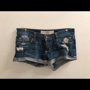 Abercrombie jean shorts